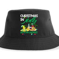 Summer Vacation Gnomes Christmas In July With My Gnomies Sustainable Bucket Hat