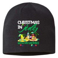 Summer Vacation Gnomes Christmas In July With My Gnomies Sustainable Beanie