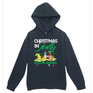 Summer Vacation Gnomes Christmas In July With My Gnomies Urban Pullover Hoodie