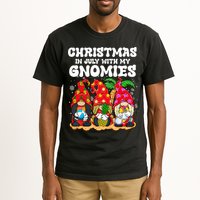 Summer Vacation Gnomes Lover Funny Christmas In July Tall T-Shirt