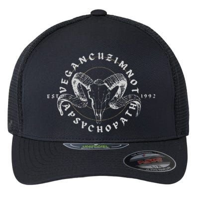 Sarcastic Vegan Gear Flexfit Unipanel Trucker Cap