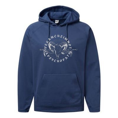 Sarcastic Vegan Gear Performance Fleece Hoodie