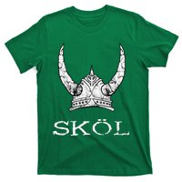 Skol Viking Helmet Nordic Scandinavian Norse Mythology T-Shirt