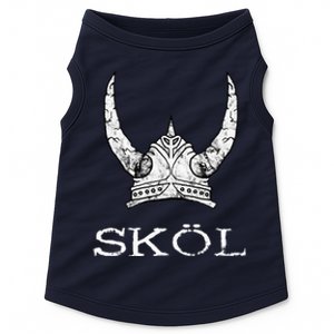 Skol Viking Helmet Nordic Scandinavian Norse Mythology Doggie Tank