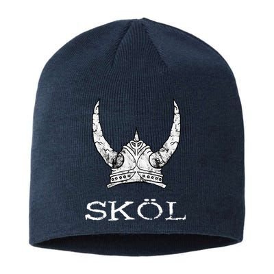 Skol Viking Helmet Nordic Scandinavian Norse Mythology Sustainable Beanie