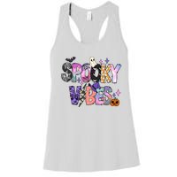 Spooky Vibes Halloween Women's Racerback Tank