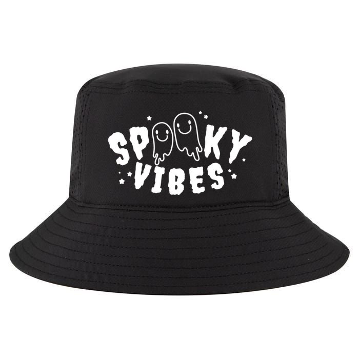 Spooky Vibes Halloween Ghost Cute Cool Comfort Performance Bucket Hat