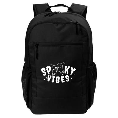 Spooky Vibes Halloween Ghost Cute Backpack
