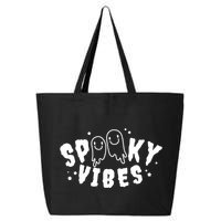 Spooky Vibes Halloween Ghost Cute 25L Jumbo Tote