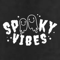Spooky Vibes Halloween Ghost Cute Golf Towel