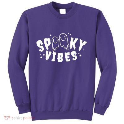 Spooky Vibes Halloween Ghost Cute Sweatshirt