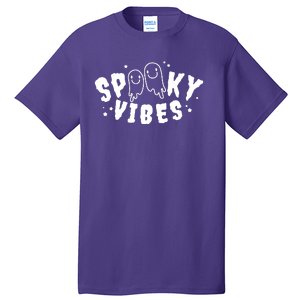 Spooky Vibes Halloween Ghost Cute Tall T-Shirt