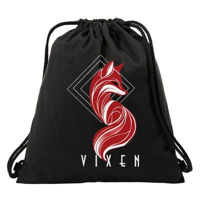 Stylish Vixen Hotwife Lifestyle Drawstring Bag