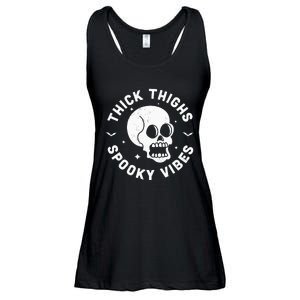 Spooky Vibes Halloween Skull Workout Leggings Ladies Essential Flowy Tank