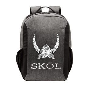 Skol Viking Helmet Nordic Scandinavian Norse Mythology Vector Backpack