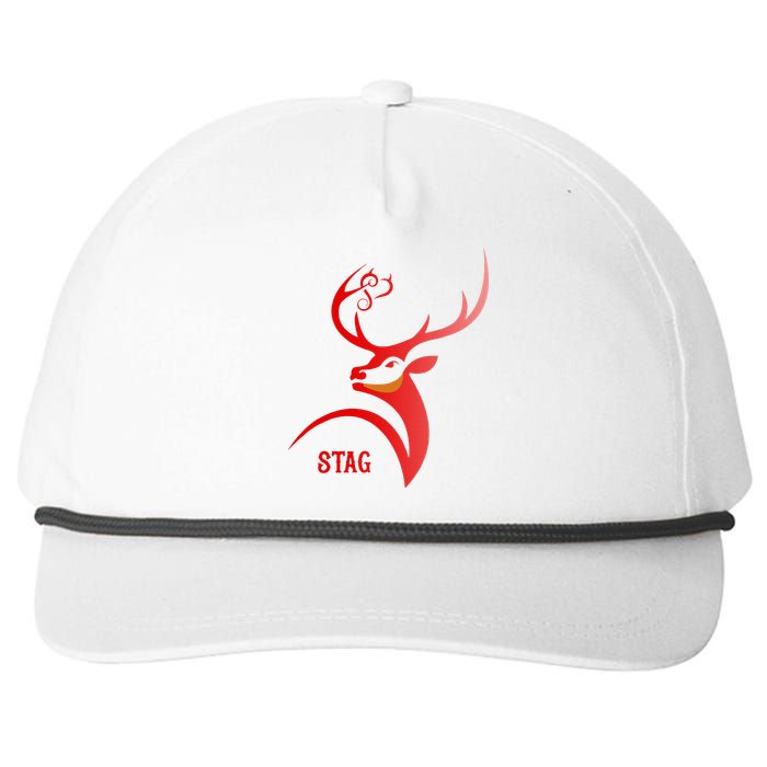 Stag Vixen Hotwife Cuckold Snapback Five-Panel Rope Hat