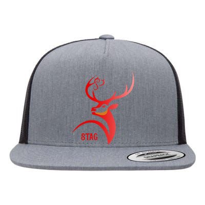 Stag Vixen Hotwife Cuckold Flat Bill Trucker Hat