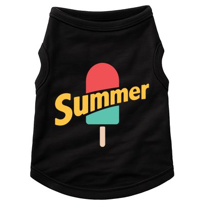 Summer Vacation Ice Cream Popsicle Doggie Tank
