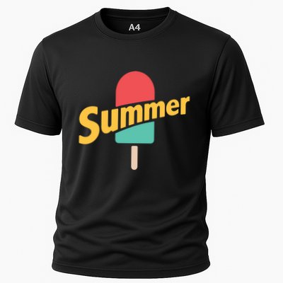 Summer Vacation Ice Cream Popsicle Performance Shirt