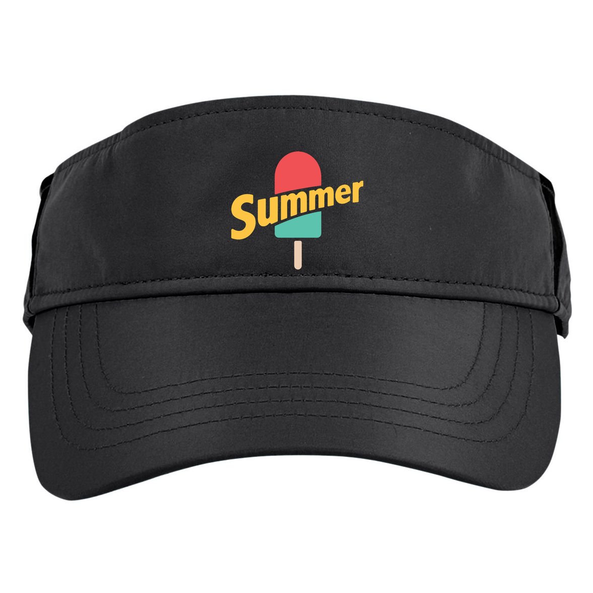 Summer Vacation Ice Cream Popsicle Adult Drive Performance Visor