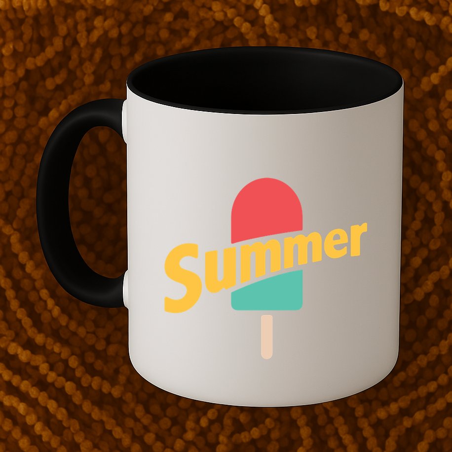 Summer Vacation Ice Cream Popsicle Mug