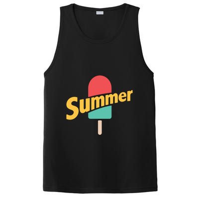 Summer Vacation Ice Cream Popsicle PosiCharge Competitor Tank