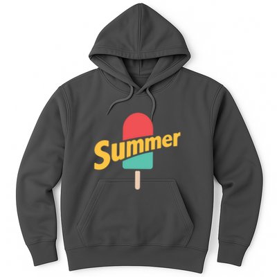 Summer Vacation Ice Cream Popsicle Hoodie
