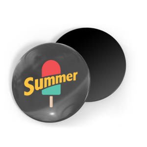 Summer Vacation Ice Cream Popsicle Magnet