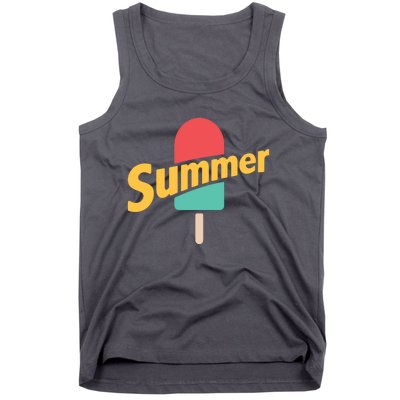 Summer Vacation Ice Cream Popsicle Tank Top