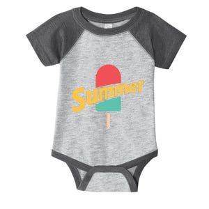 Summer Vacation Ice Cream Popsicle Infant Baby Jersey Bodysuit