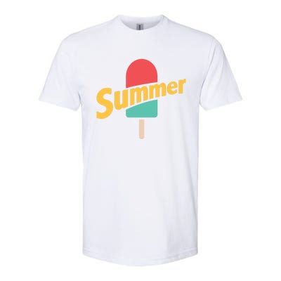 Summer Vacation Ice Cream Popsicle Softstyle® CVC T-Shirt