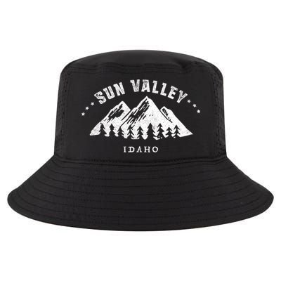 Sun Valley Idaho Outdoors Adventure Mountain Graphic Gift Cool Comfort Performance Bucket Hat