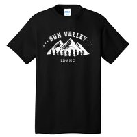 Sun Valley Idaho Outdoors Adventure Mountain Graphic Gift Tall T-Shirt