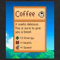 Stardew Valley Inspired Coffee Cool Comfort Performance Bucket Hat