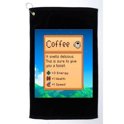 Stardew Valley Inspired Coffee Golf Towel