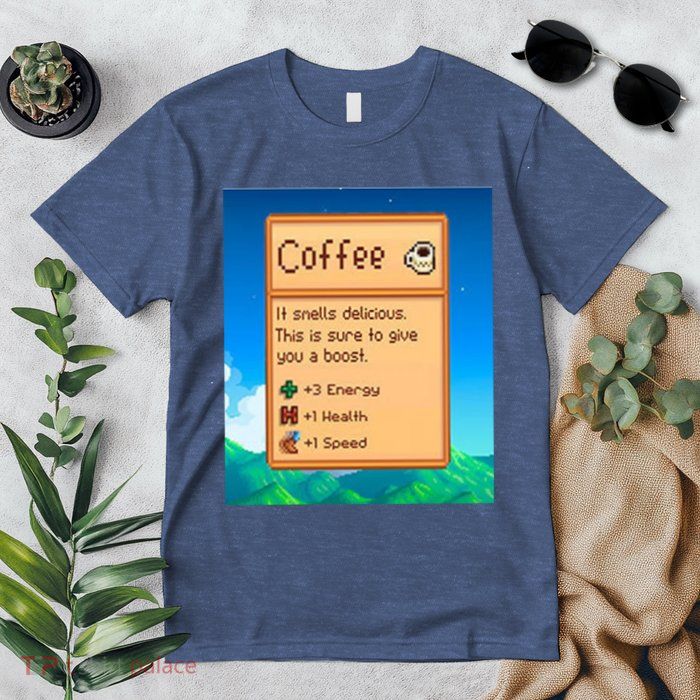 Stardew Valley Inspired Coffee Premium T-Shirt