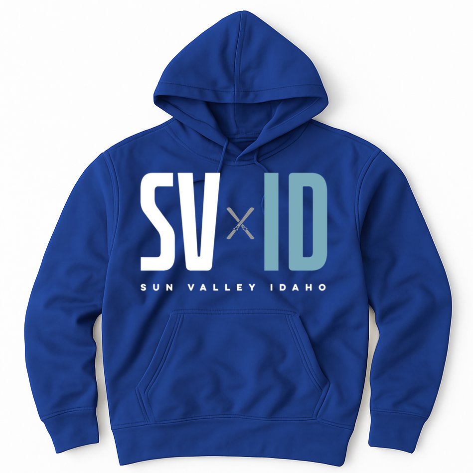 Sun Valley Idaho Graphic Ski Gift Hoodie
