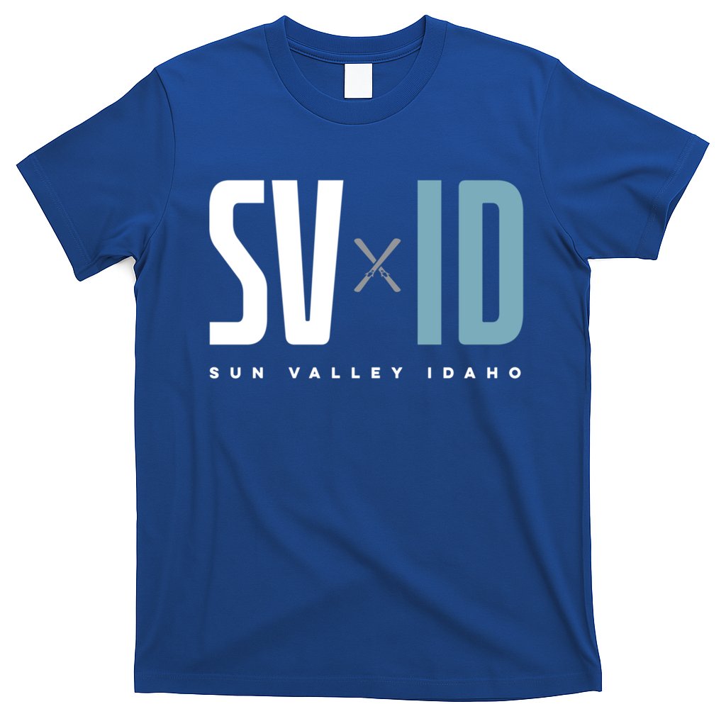 Sun Valley Idaho Graphic Ski Gift T-Shirt