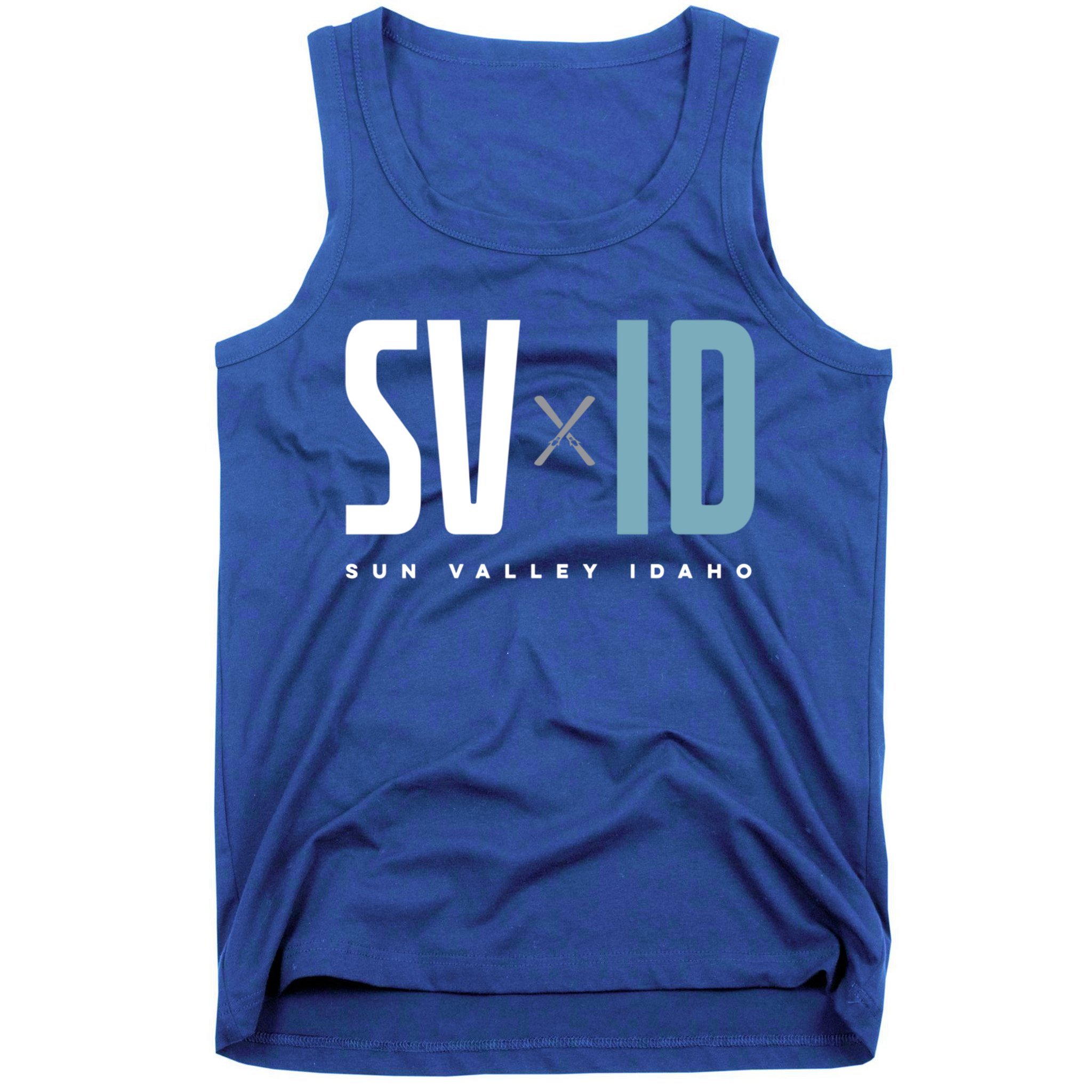 Sun Valley Idaho Graphic Ski Gift Tank Top