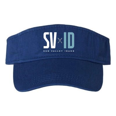 Sun Valley Idaho Graphic Ski Gift Visor