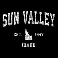 Sun Valley Idaho Id Vintage Established Athletic Sports Design Bucket Hat