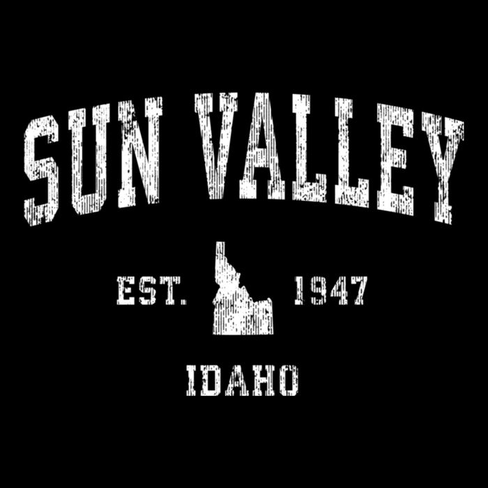 Sun Valley Idaho Id Vintage Established Athletic Sports Design Bucket Hat