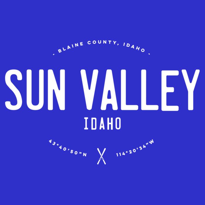 Sun Valley Idaho Graphic Distressed Vintage Ski Gift T-Shirt