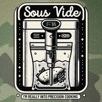 Sous Vide IM Really Into Precision Cooking Molecular Gastro Legacy Tie Dye Trucker Hat
