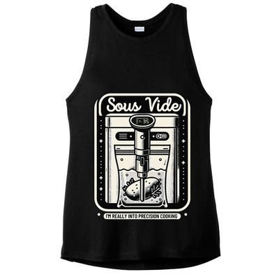 Sous Vide IM Really Into Precision Cooking Molecular Gastro Ladies PosiCharge Tri-Blend Wicking Tank