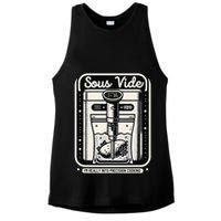 Sous Vide IM Really Into Precision Cooking Molecular Gastro Ladies PosiCharge Tri-Blend Wicking Tank