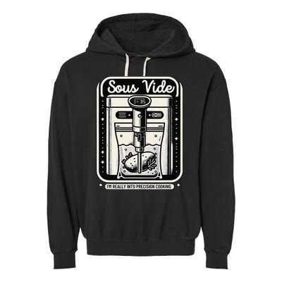 Sous Vide IM Really Into Precision Cooking Molecular Gastro Garment-Dyed Fleece Hoodie