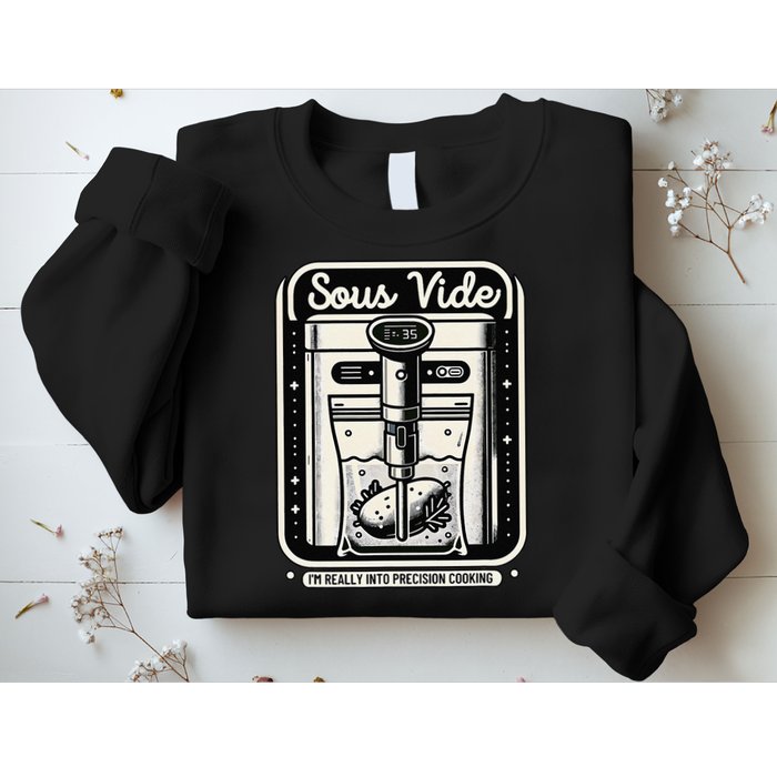 Sous Vide IM Really Into Precision Cooking Molecular Gastro Sweatshirt