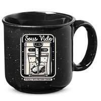 Sous Vide IM Really Into Precision Cooking Molecular Gastro 15oz Campfire Ceramic Mug