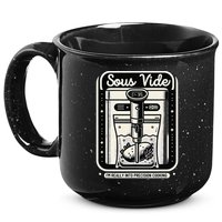 Sous Vide IM Really Into Precision Cooking Molecular Gastro 15oz Campfire Ceramic Mug